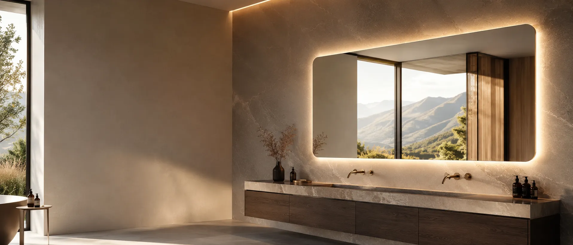 Miroir LED salle de bain