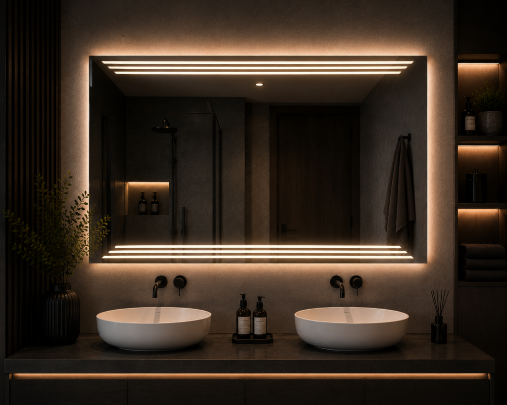 Miroir LED salle de bain Solaris