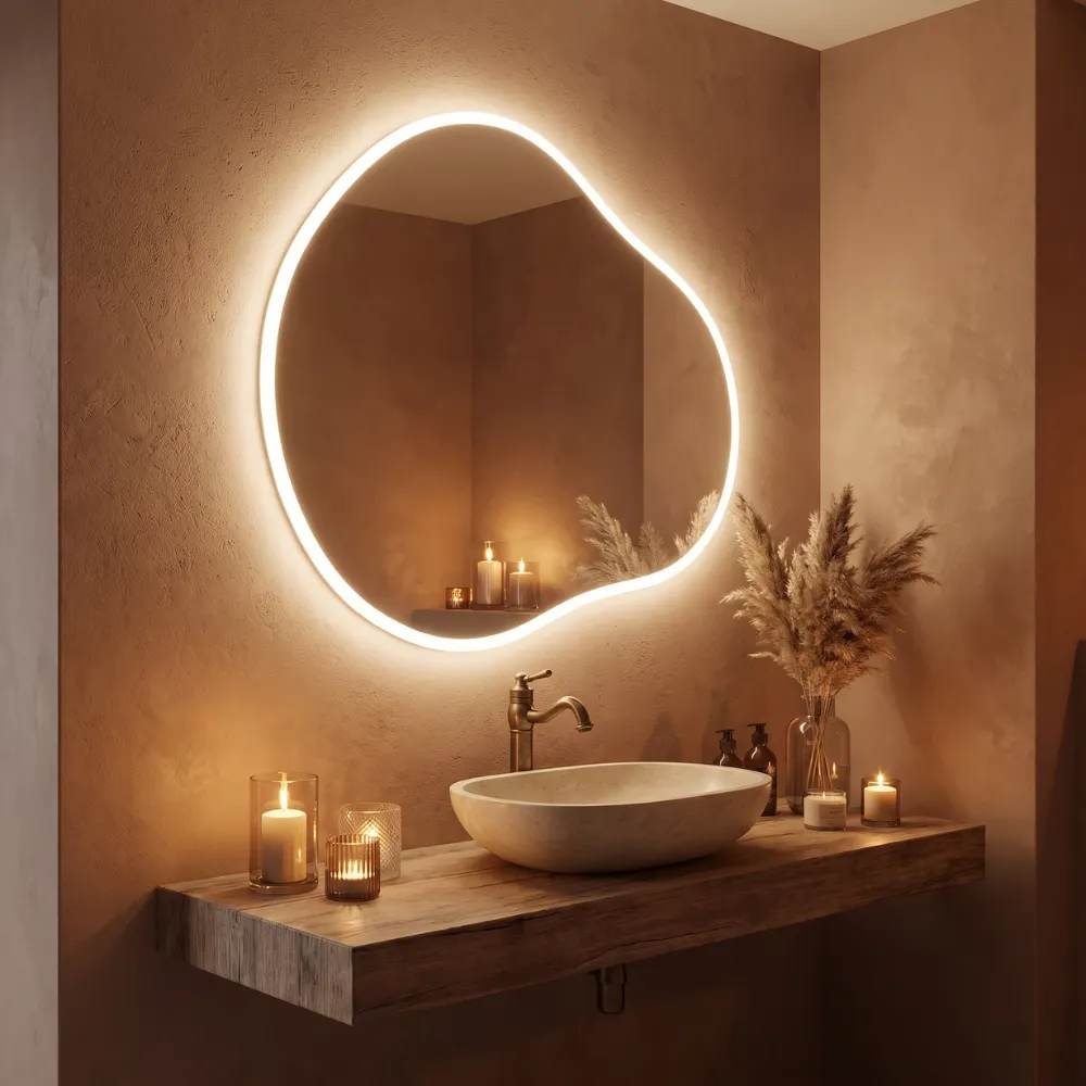 Miroir LED salle de bain Altaire