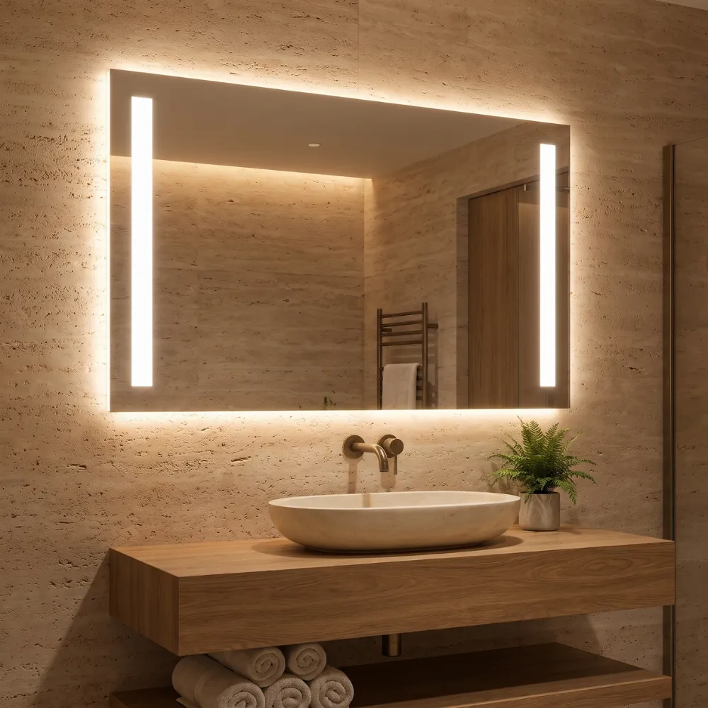 Miroir LED KEPLER (Collection Cosmos) — vue d'ambiance 1