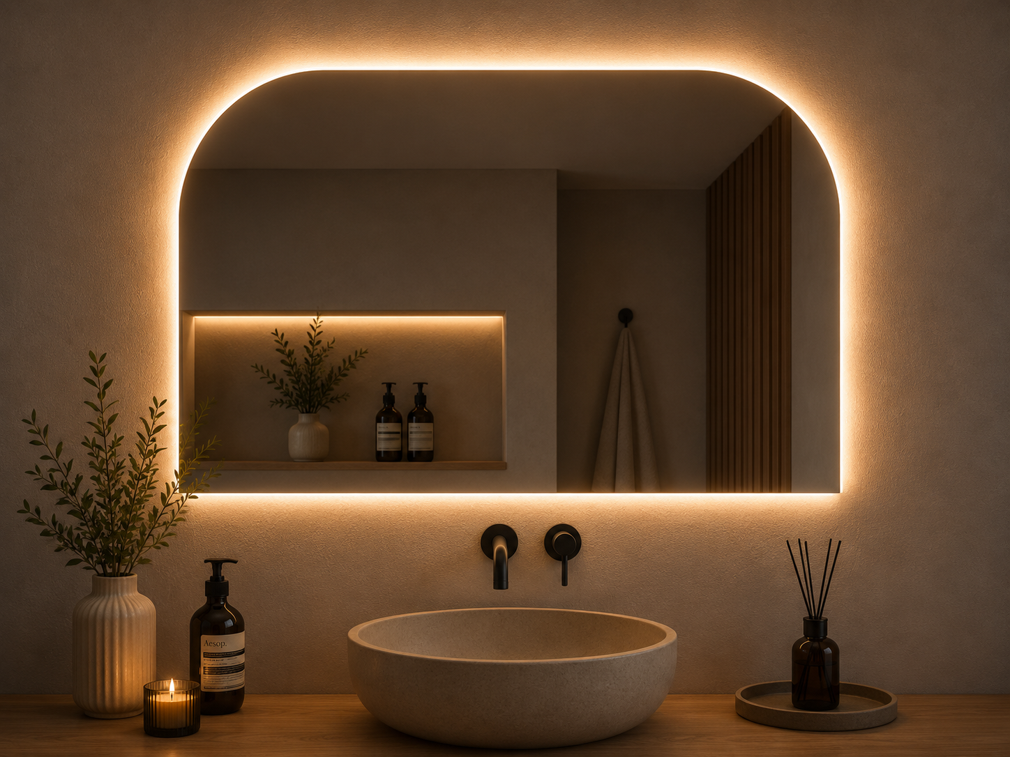 Miroir LED Noctis