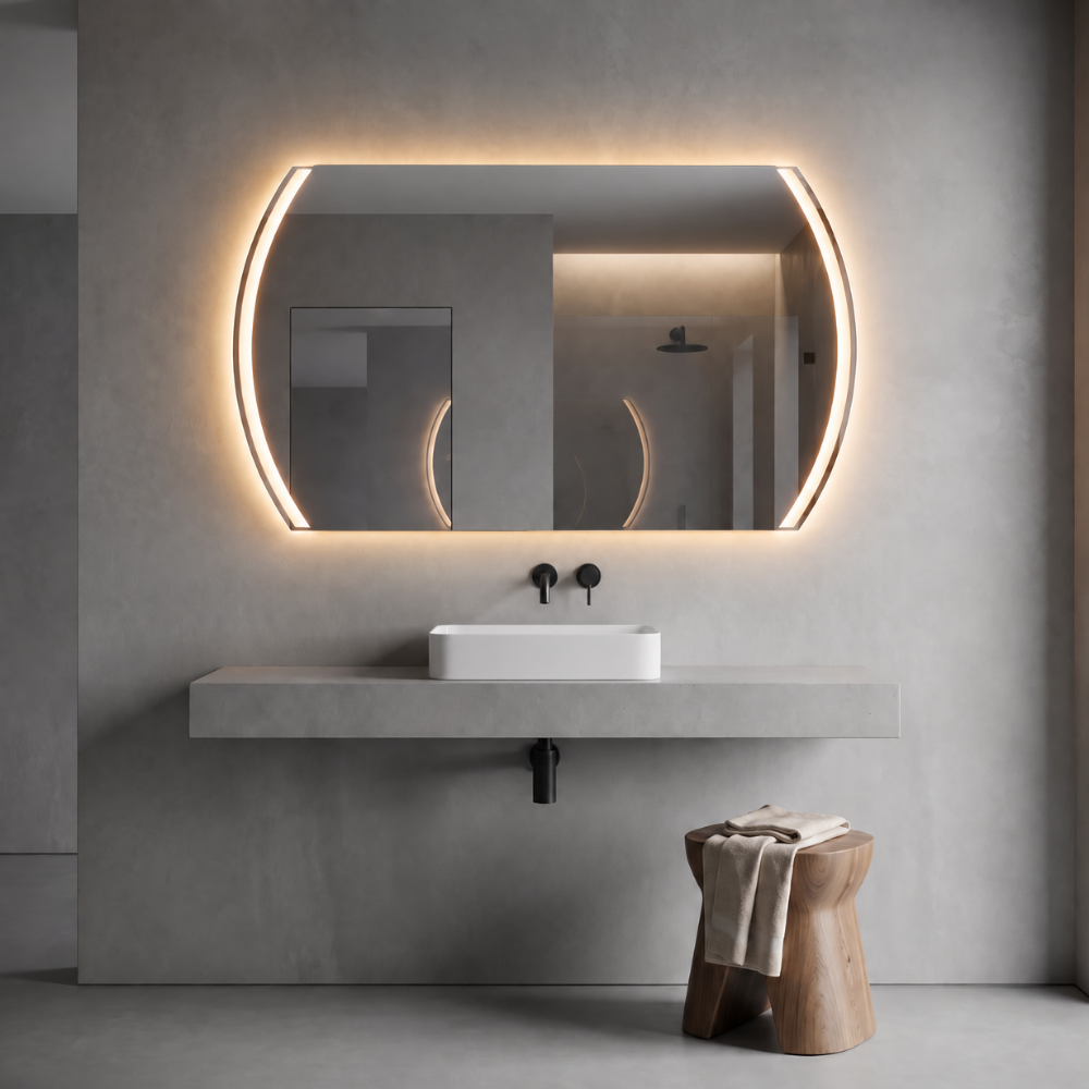 Miroir LED salle de bain Elara (Collection Nova) — vue d'ambiance 1
