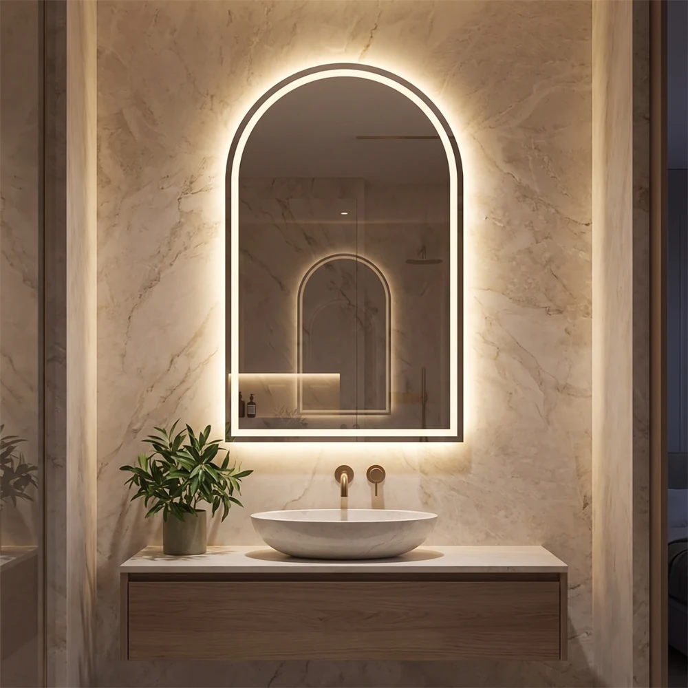 Miroir LED salle de bain Andara