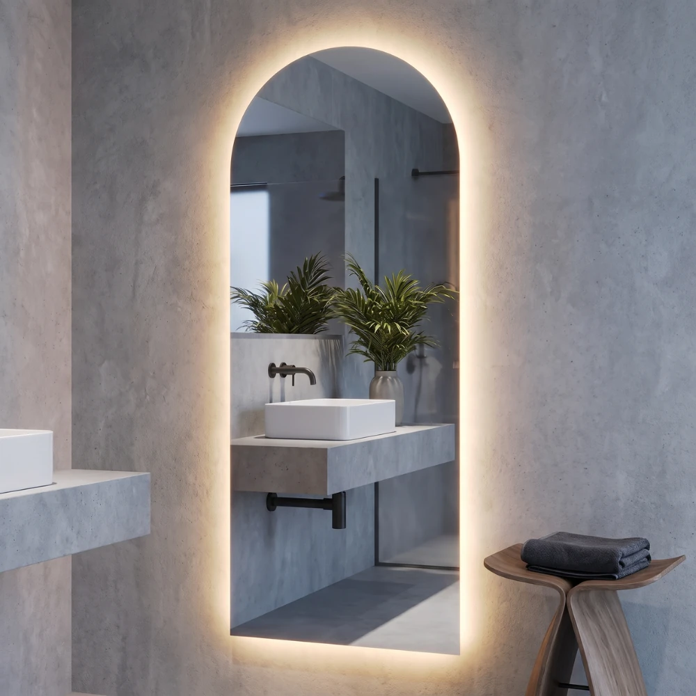 Miroir LED salle de bain Cygnus