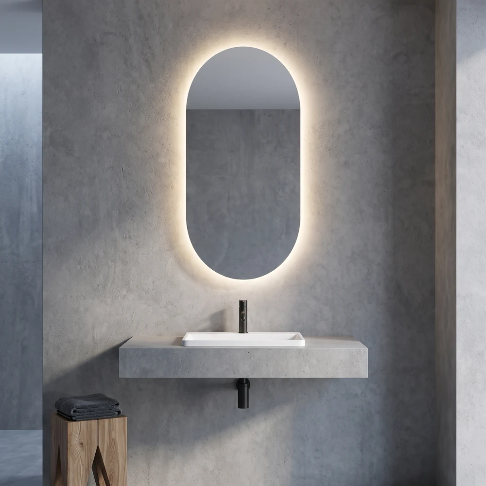 Miroir LED salle de bain Nebula