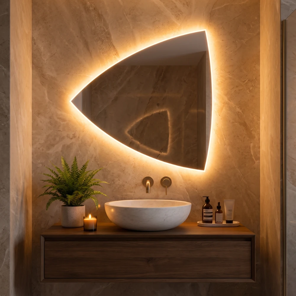 Miroir LED salle de bain Rigel