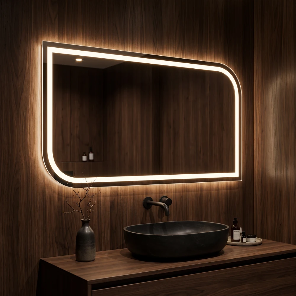 Miroir LED salle de bain Stellar (Collection Nova) — vue d'ambiance 2