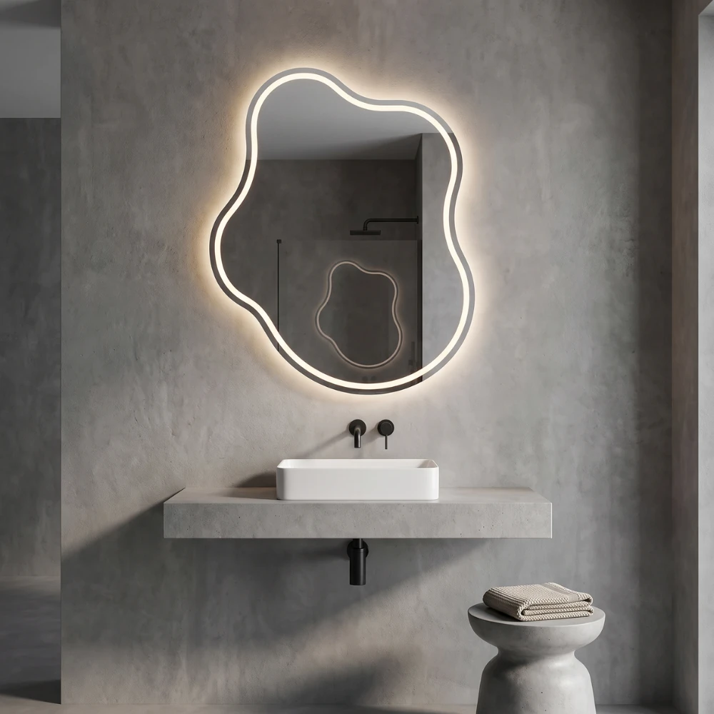 Miroir LED salle de bain Zenith
