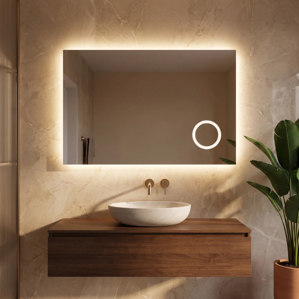 Miroir LED salle de bain Astera