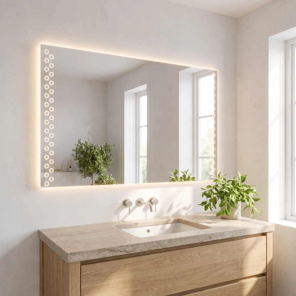 Miroir LED salle de bain Carina (Collection Nova) — vue d'ambiance 2