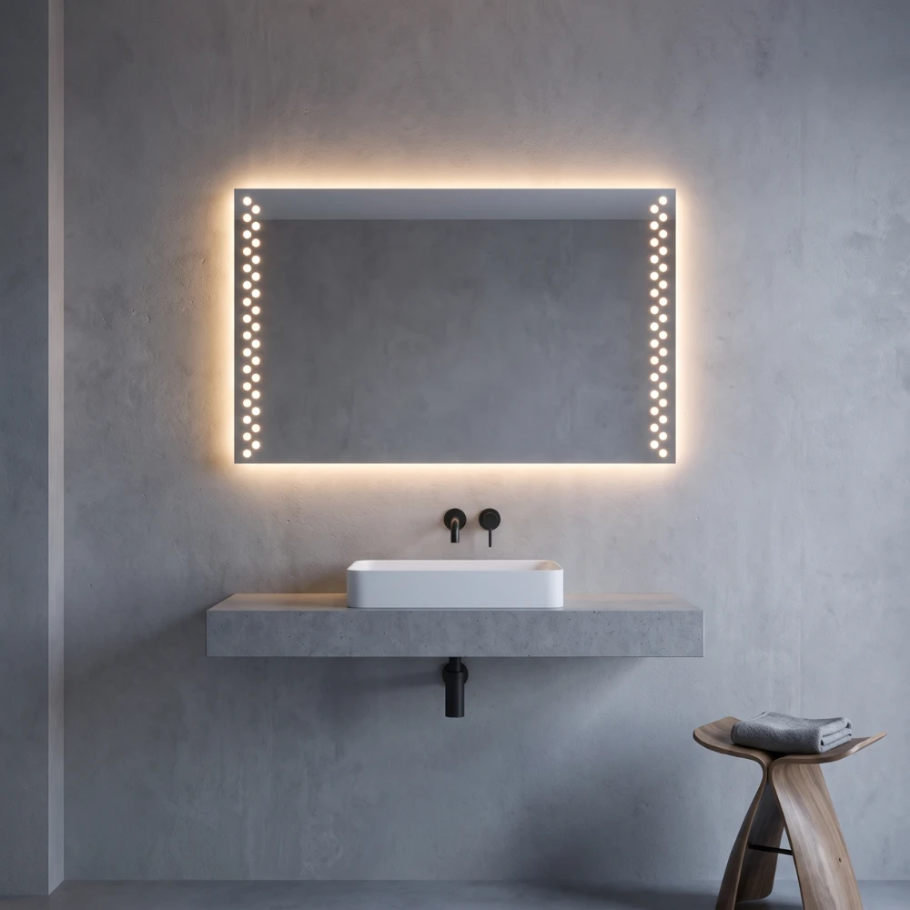 Miroir LED salle de bain Fornax