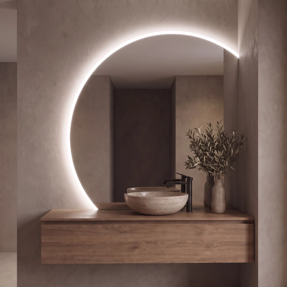 Miroir LED salle de bain Helios