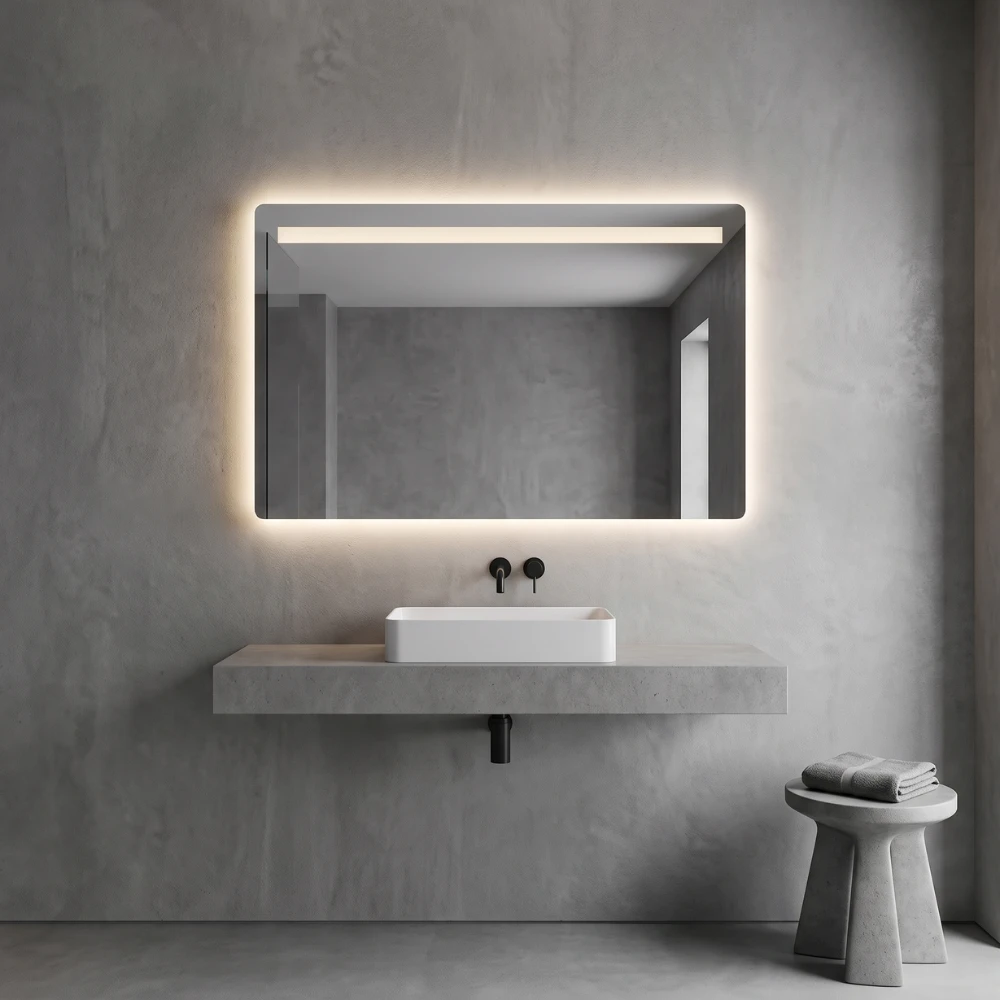 Miroir LED salle de bain Titan